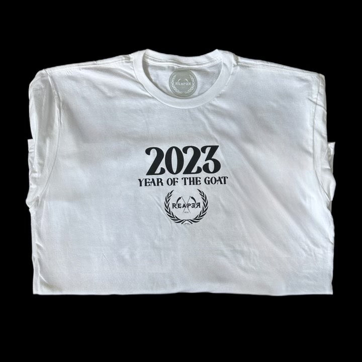 Reaper 2023 Year of the GOAT T-shirt